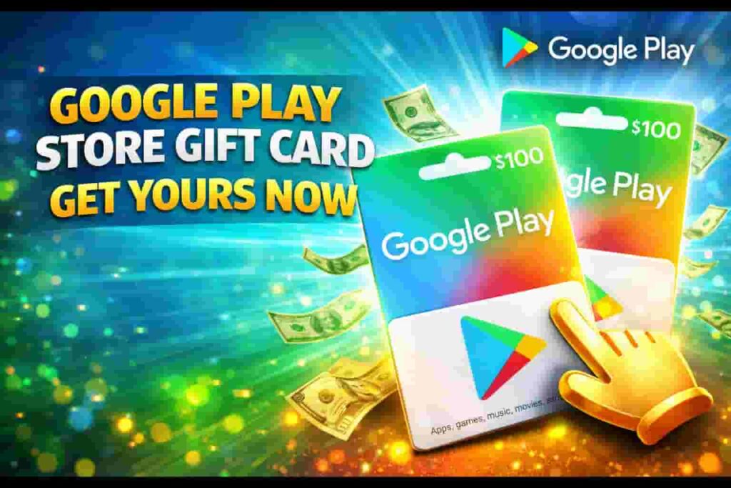 Google Play Store Gift Card Get Yours Now